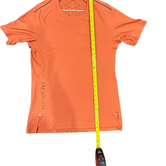 Men’s Lululemon License to Train - SS - Electric orange - Size M - Picture 8 of 9